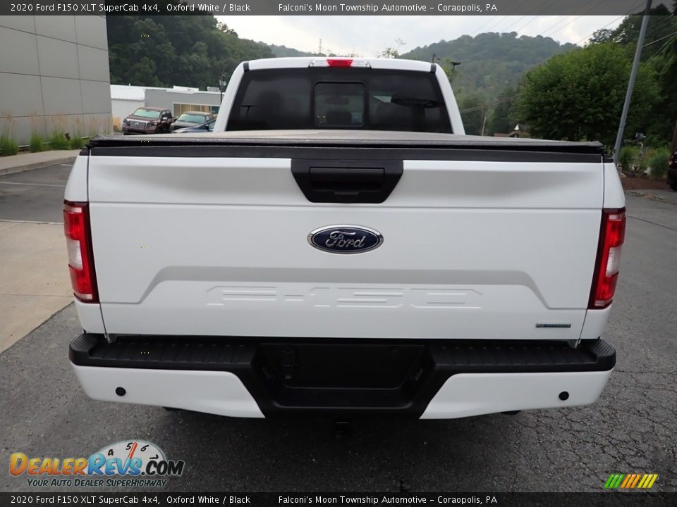 2020 Ford F150 XLT SuperCab 4x4 Oxford White / Black Photo #3