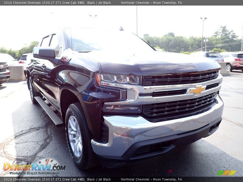 2019 Chevrolet Silverado 1500 LT Z71 Crew Cab 4WD Black / Jet Black Photo #11