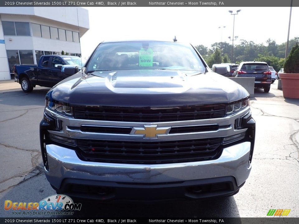 2019 Chevrolet Silverado 1500 LT Z71 Crew Cab 4WD Black / Jet Black Photo #12