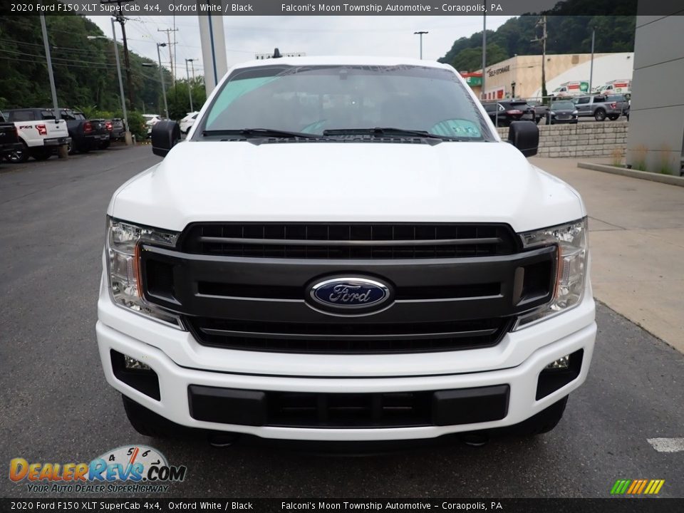 2020 Ford F150 XLT SuperCab 4x4 Oxford White / Black Photo #7