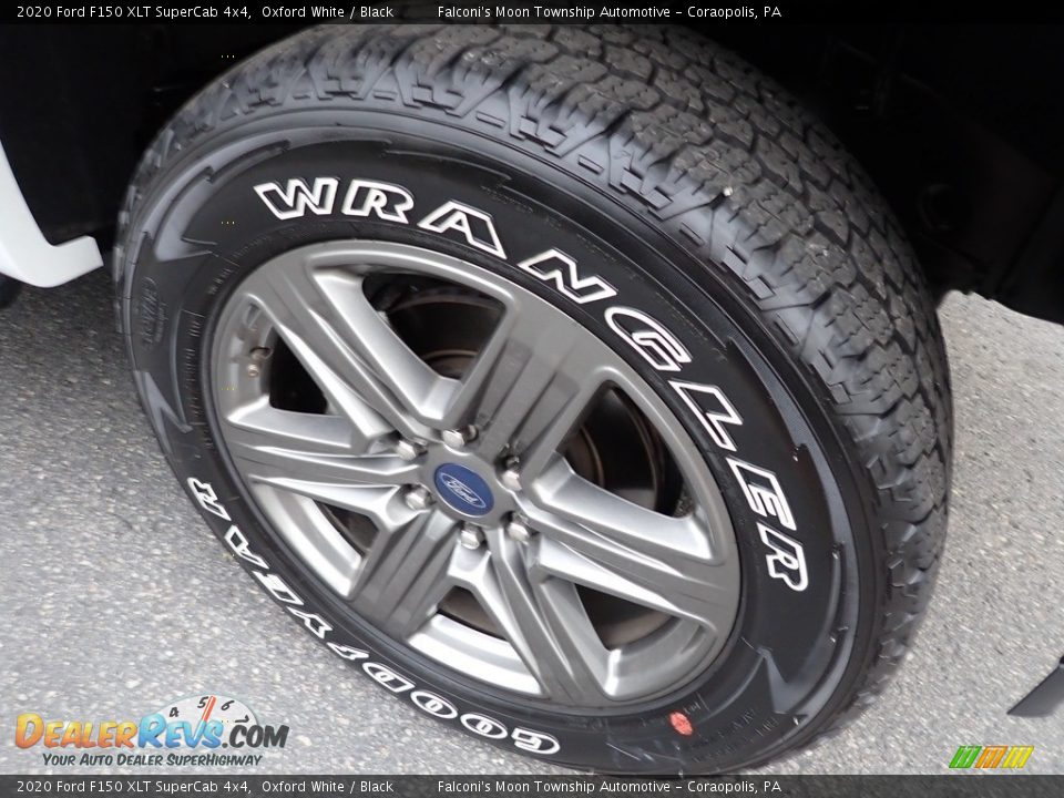 2020 Ford F150 XLT SuperCab 4x4 Oxford White / Black Photo #9