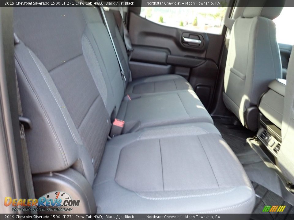 2019 Chevrolet Silverado 1500 LT Z71 Crew Cab 4WD Black / Jet Black Photo #17