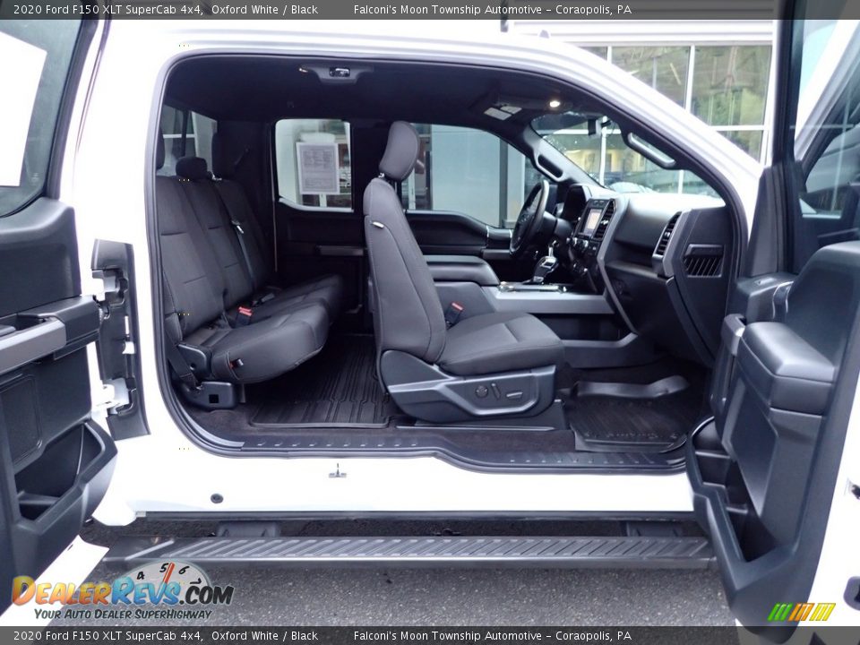 2020 Ford F150 XLT SuperCab 4x4 Oxford White / Black Photo #17