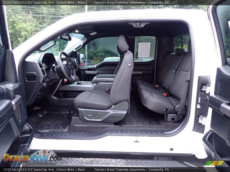 2020 Ford F150 XLT SuperCab 4x4 Oxford White / Black Photo #21