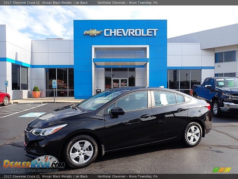 2017 Chevrolet Cruze LS Mosaic Black Metallic / Jet Black Photo #1