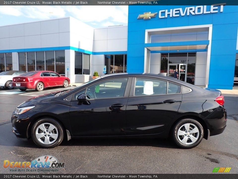 2017 Chevrolet Cruze LS Mosaic Black Metallic / Jet Black Photo #3