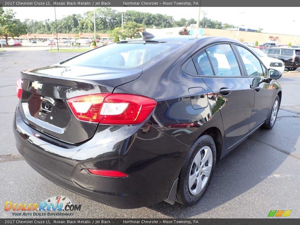 2017 Chevrolet Cruze LS Mosaic Black Metallic / Jet Black Photo #7