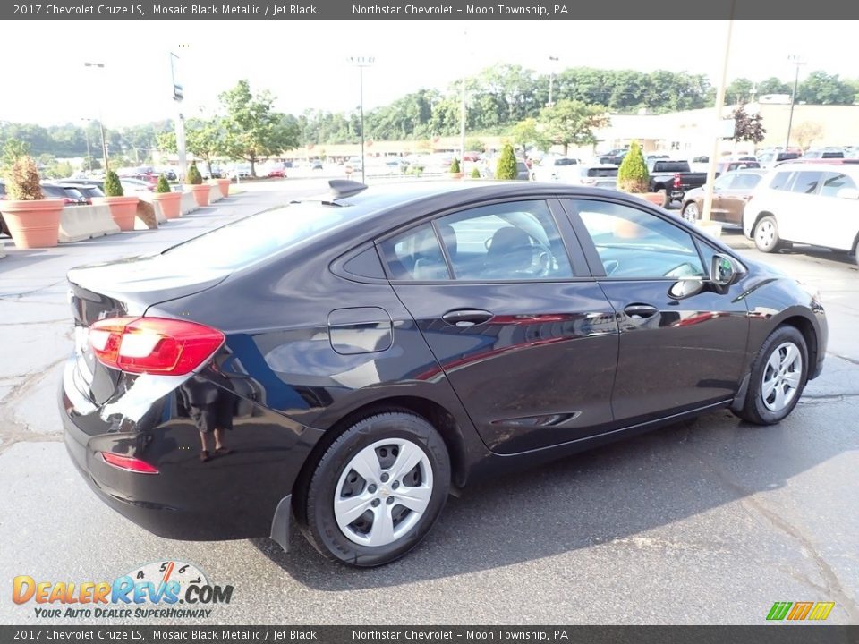 2017 Chevrolet Cruze LS Mosaic Black Metallic / Jet Black Photo #8