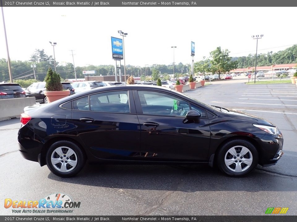 2017 Chevrolet Cruze LS Mosaic Black Metallic / Jet Black Photo #9