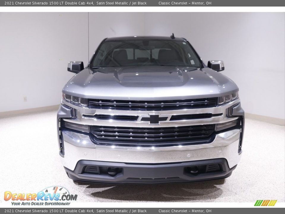 2021 Chevrolet Silverado 1500 LT Double Cab 4x4 Satin Steel Metallic / Jet Black Photo #2