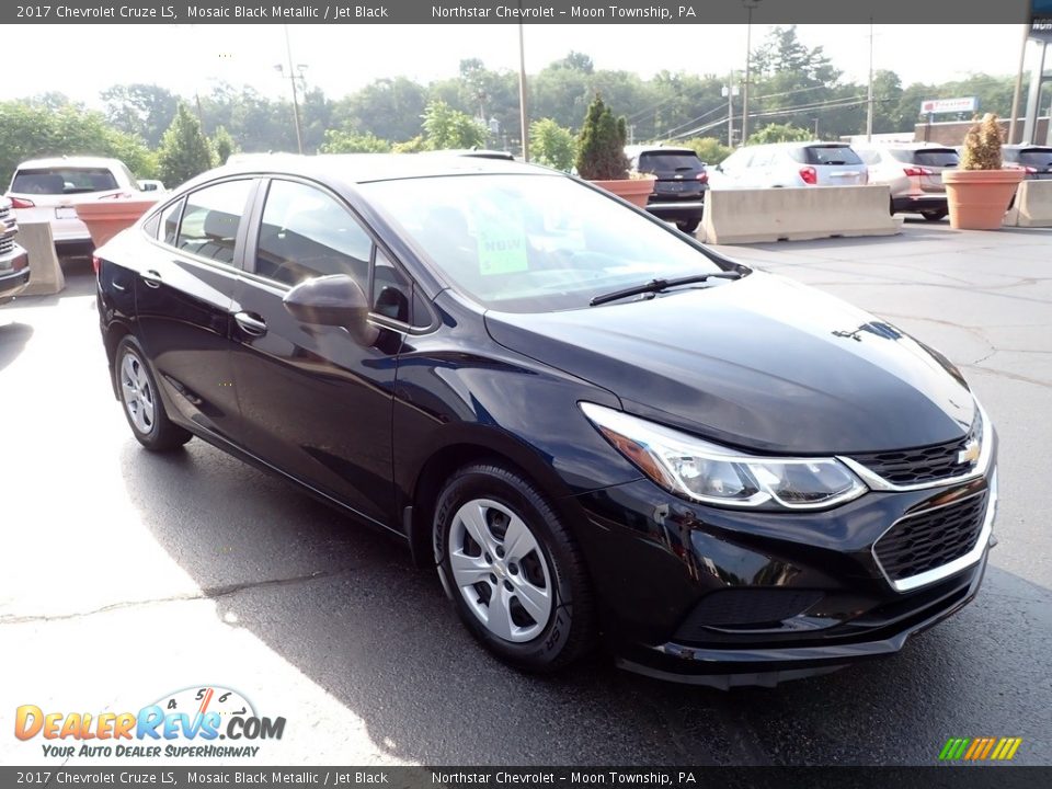 2017 Chevrolet Cruze LS Mosaic Black Metallic / Jet Black Photo #10