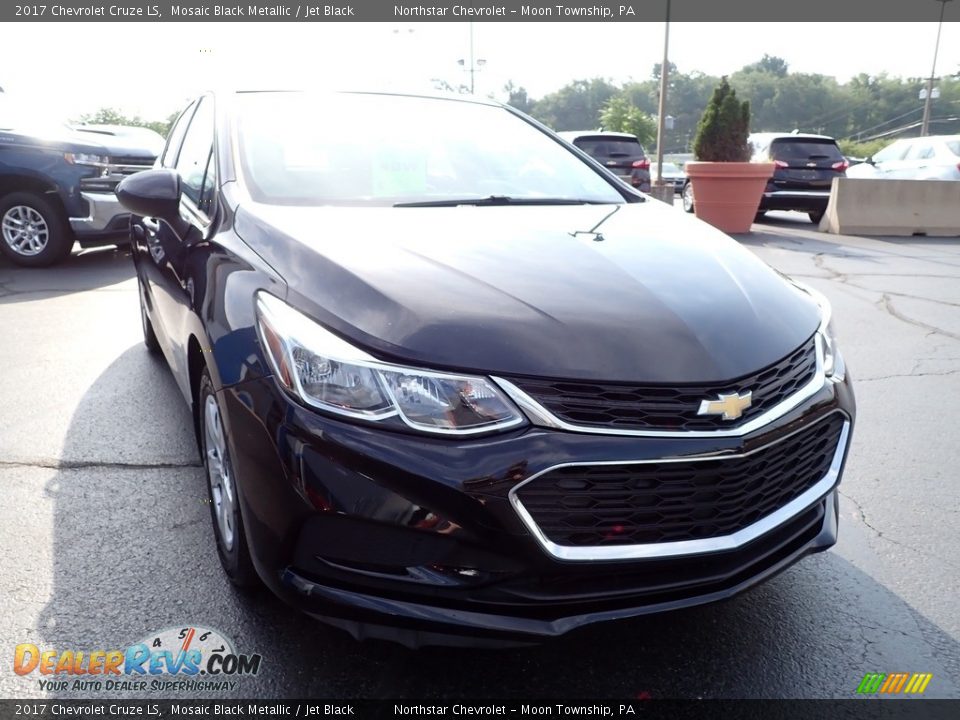 2017 Chevrolet Cruze LS Mosaic Black Metallic / Jet Black Photo #11