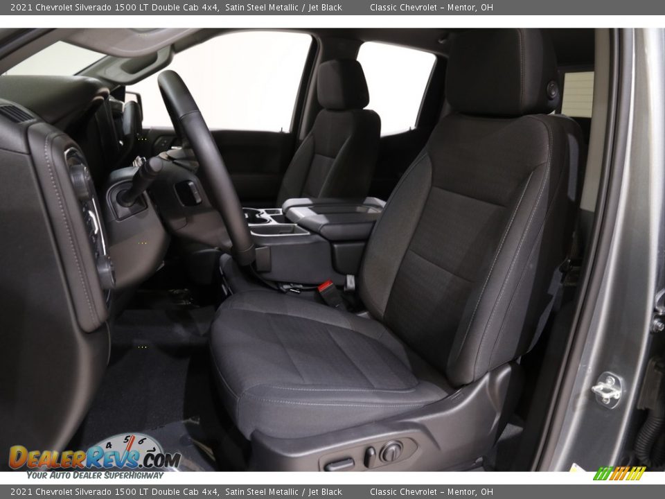 2021 Chevrolet Silverado 1500 LT Double Cab 4x4 Satin Steel Metallic / Jet Black Photo #5