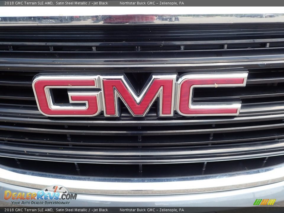 2018 GMC Terrain SLE AWD Satin Steel Metallic / ­Jet Black Photo #2