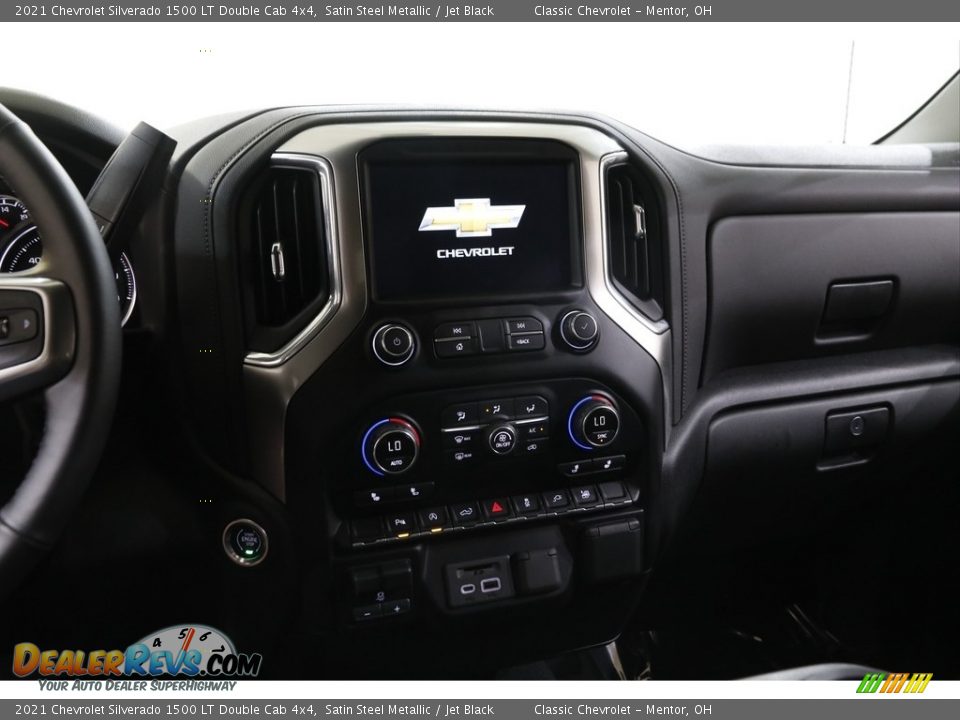 2021 Chevrolet Silverado 1500 LT Double Cab 4x4 Satin Steel Metallic / Jet Black Photo #10