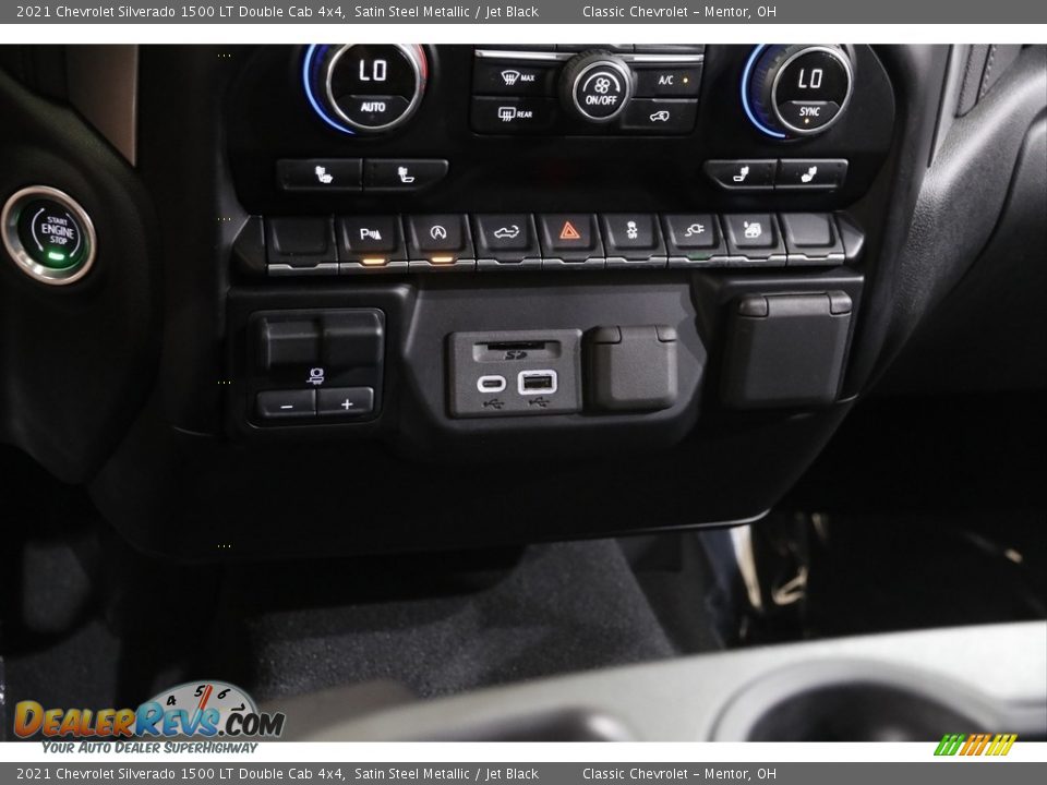 2021 Chevrolet Silverado 1500 LT Double Cab 4x4 Satin Steel Metallic / Jet Black Photo #14