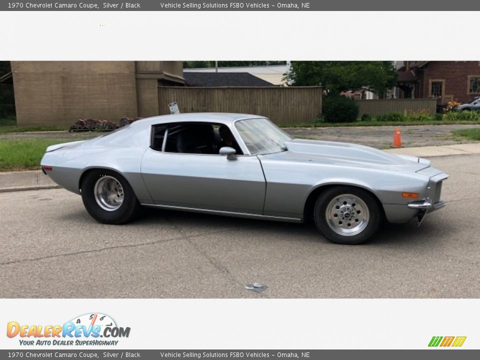 1970 Chevrolet Camaro Coupe Silver / Black Photo #1