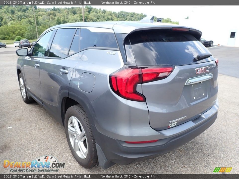 2018 GMC Terrain SLE AWD Satin Steel Metallic / ­Jet Black Photo #9