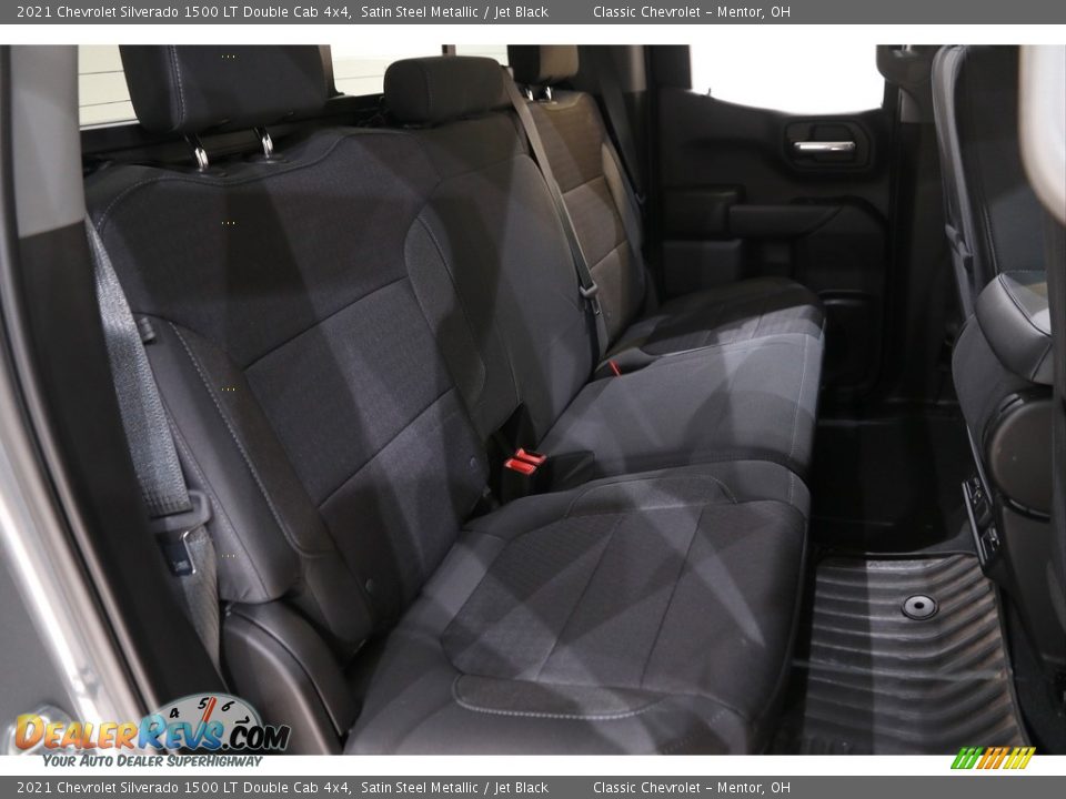 2021 Chevrolet Silverado 1500 LT Double Cab 4x4 Satin Steel Metallic / Jet Black Photo #17