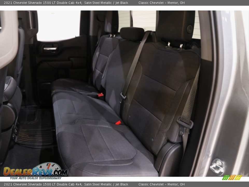 2021 Chevrolet Silverado 1500 LT Double Cab 4x4 Satin Steel Metallic / Jet Black Photo #18