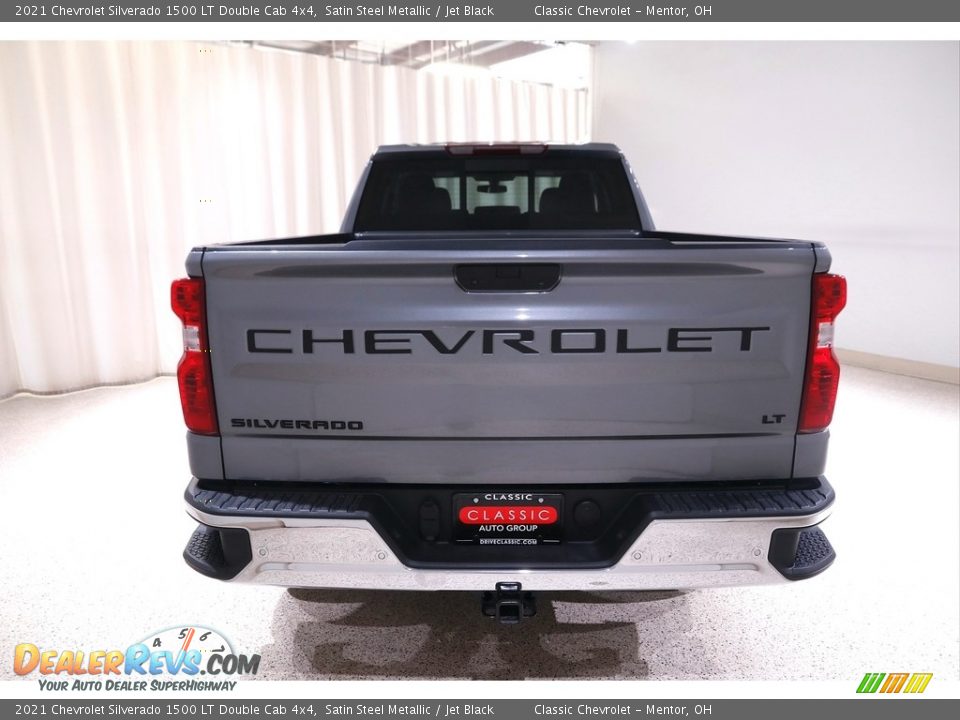 2021 Chevrolet Silverado 1500 LT Double Cab 4x4 Satin Steel Metallic / Jet Black Photo #19