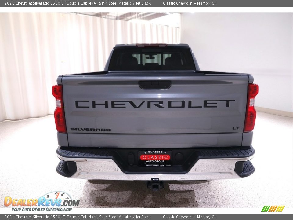 2021 Chevrolet Silverado 1500 LT Double Cab 4x4 Satin Steel Metallic / Jet Black Photo #19