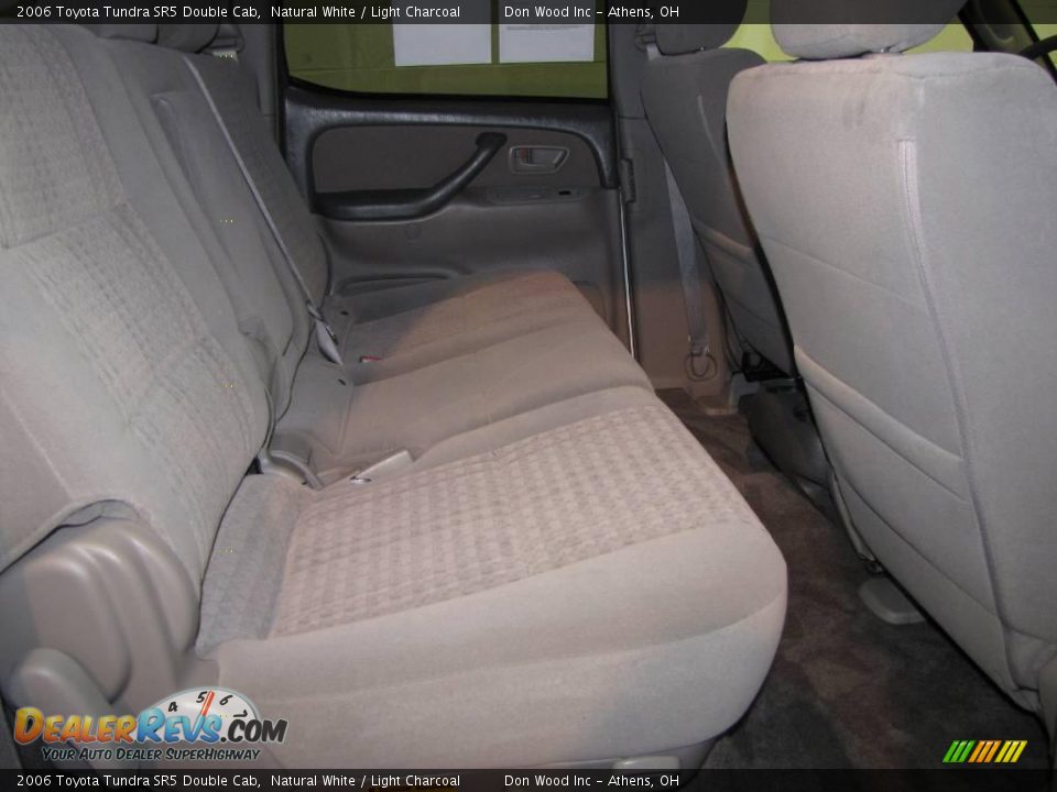2006 Toyota Tundra SR5 Double Cab Natural White / Light Charcoal Photo #15