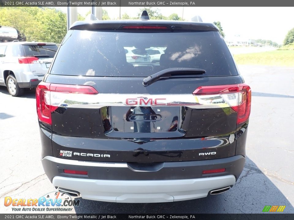 2021 GMC Acadia SLE AWD Ebony Twilight Metallic / Jet Black Photo #10