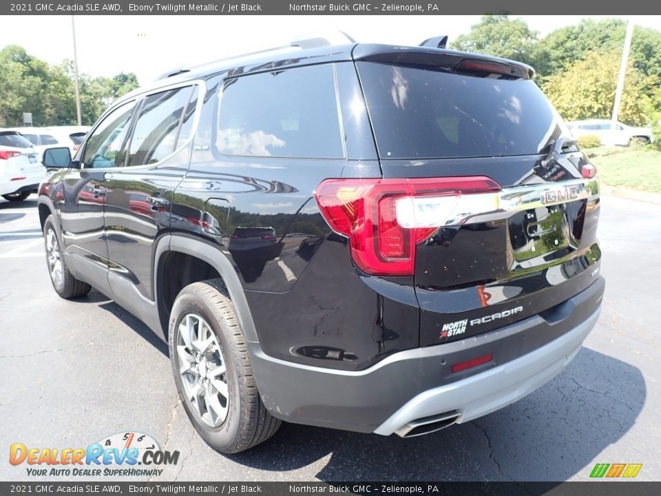 2021 GMC Acadia SLE AWD Ebony Twilight Metallic / Jet Black Photo #13