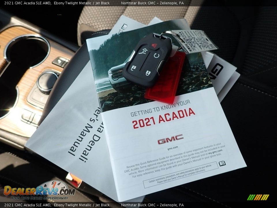 2021 GMC Acadia SLE AWD Ebony Twilight Metallic / Jet Black Photo #29