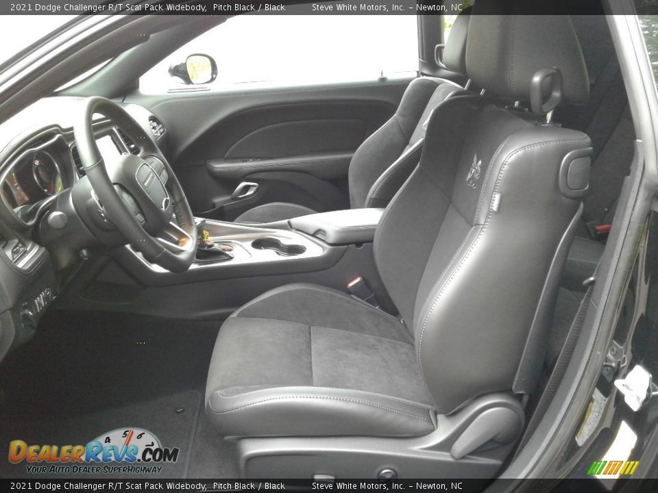 Front Seat of 2021 Dodge Challenger R/T Scat Pack Widebody Photo #10