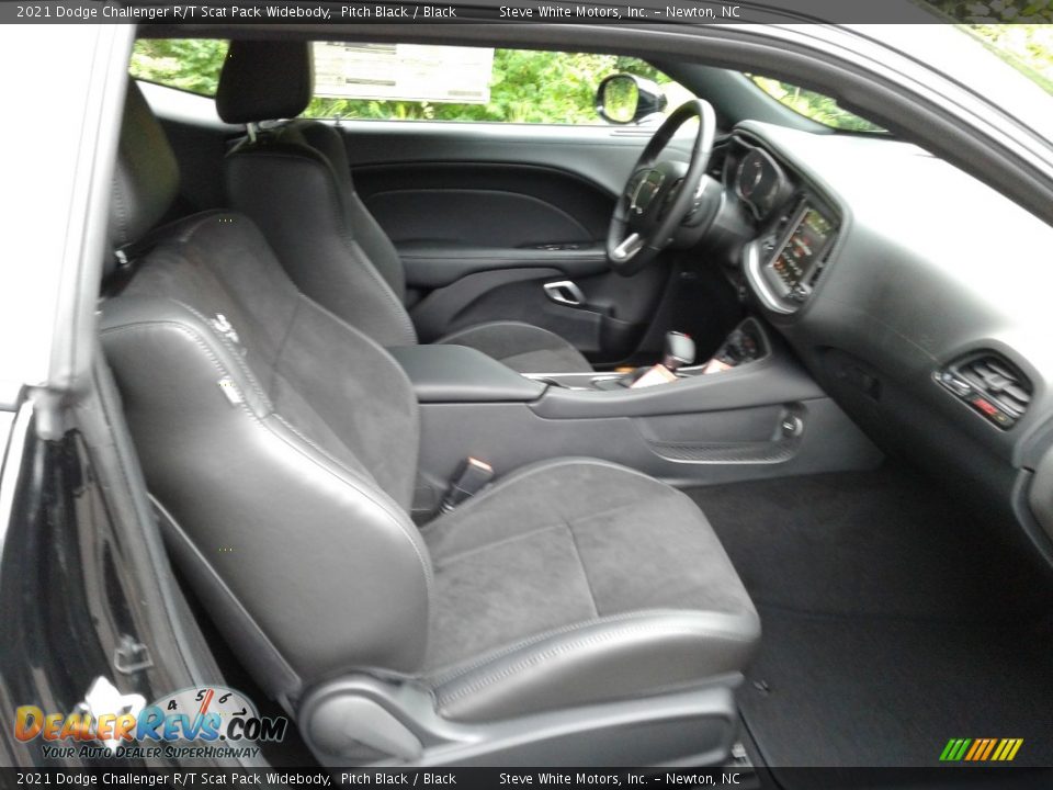 Front Seat of 2021 Dodge Challenger R/T Scat Pack Widebody Photo #14