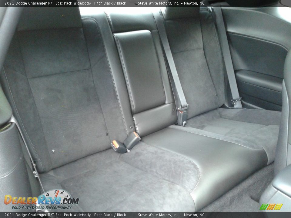 Rear Seat of 2021 Dodge Challenger R/T Scat Pack Widebody Photo #15