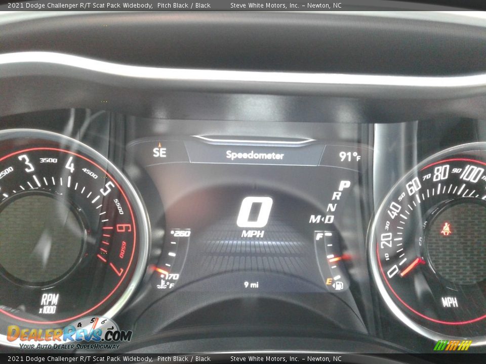 2021 Dodge Challenger R/T Scat Pack Widebody Gauges Photo #19