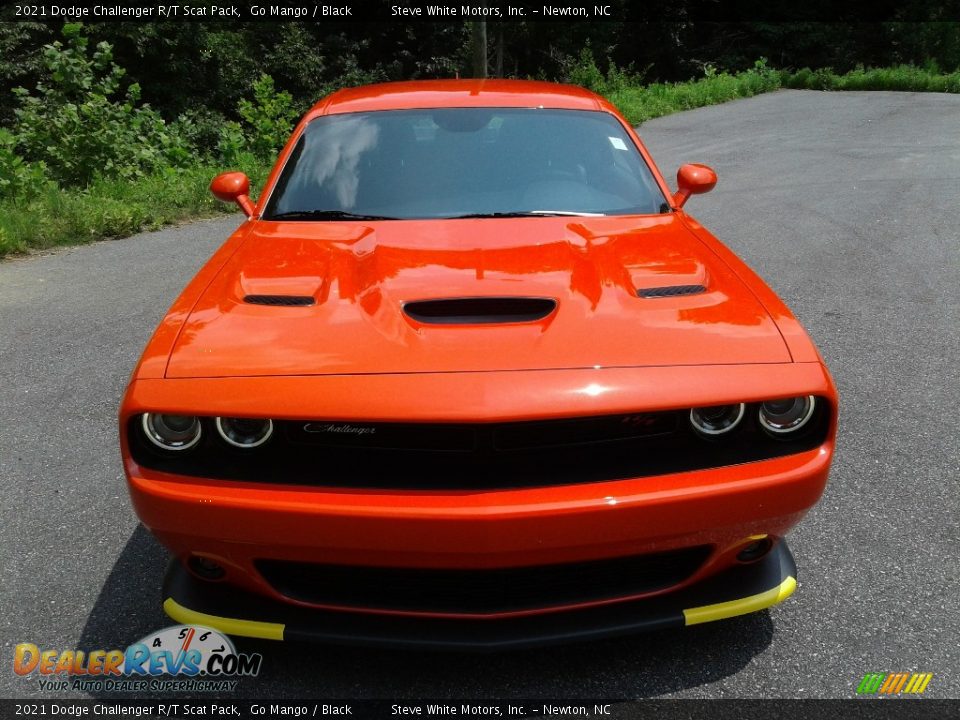 2021 Dodge Challenger R/T Scat Pack Go Mango / Black Photo #3