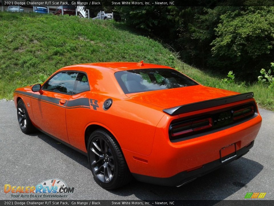 2021 Dodge Challenger R/T Scat Pack Go Mango / Black Photo #8