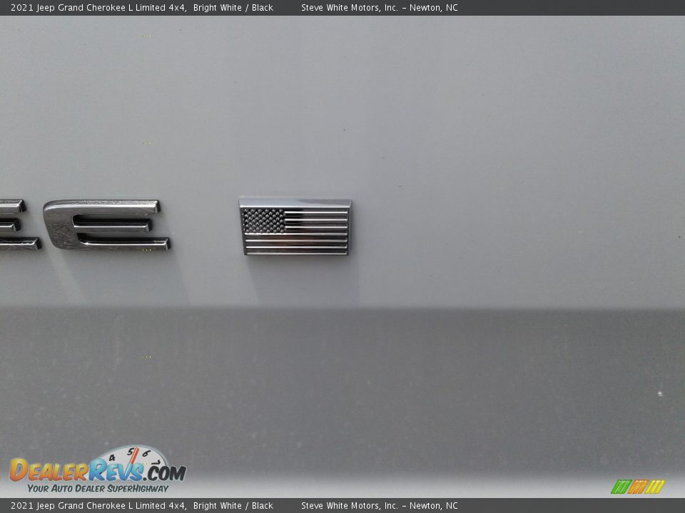 2021 Jeep Grand Cherokee L Limited 4x4 Bright White / Black Photo #2