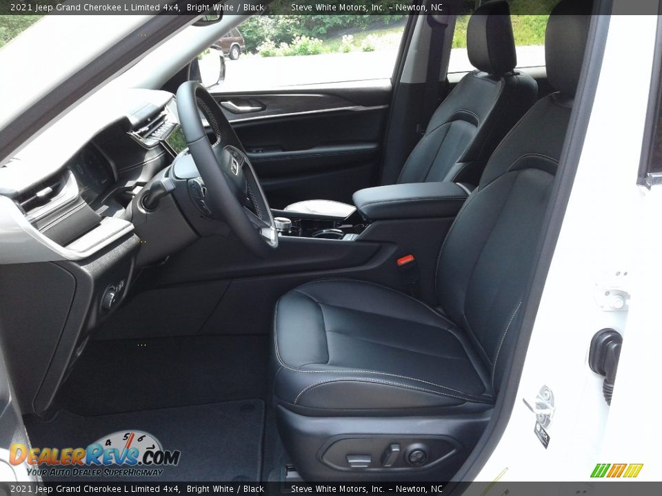 2021 Jeep Grand Cherokee L Limited 4x4 Bright White / Black Photo #11