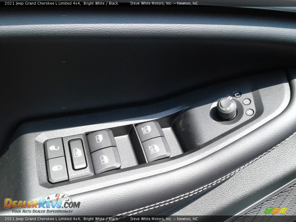 2021 Jeep Grand Cherokee L Limited 4x4 Bright White / Black Photo #12