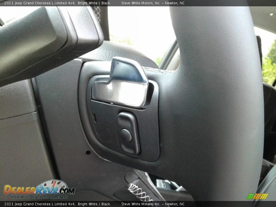 2021 Jeep Grand Cherokee L Limited 4x4 Bright White / Black Photo #13
