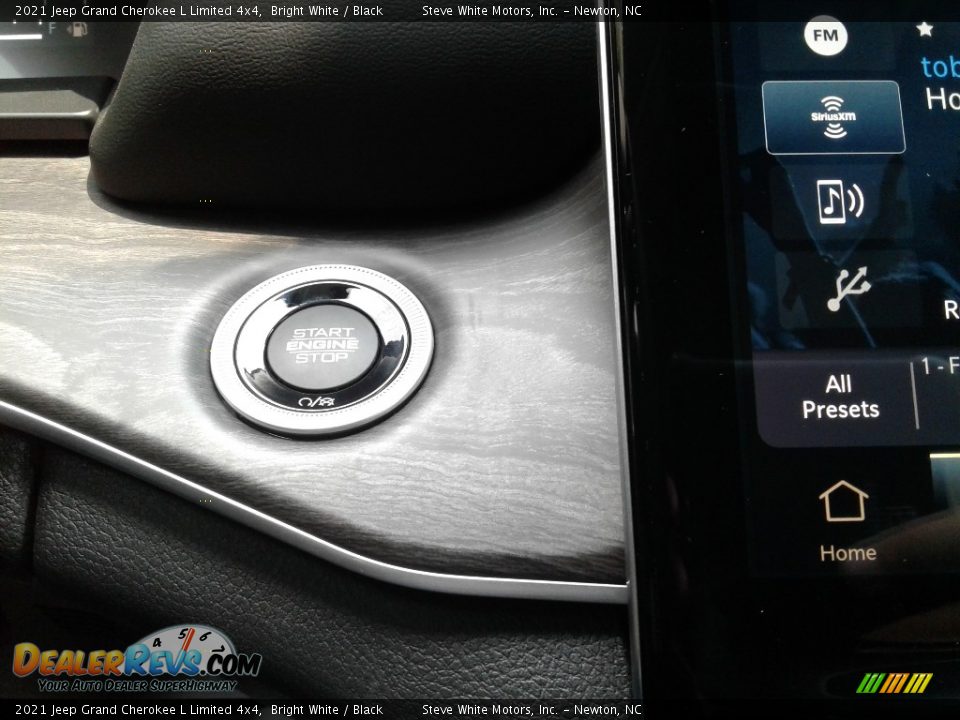 2021 Jeep Grand Cherokee L Limited 4x4 Bright White / Black Photo #25
