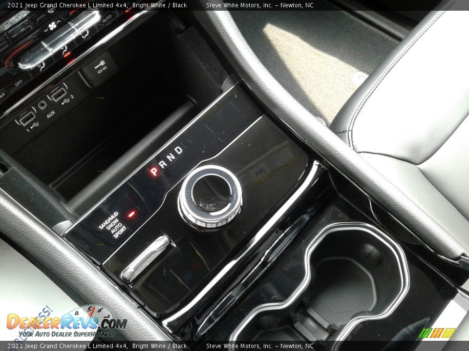 2021 Jeep Grand Cherokee L Limited 4x4 Bright White / Black Photo #30