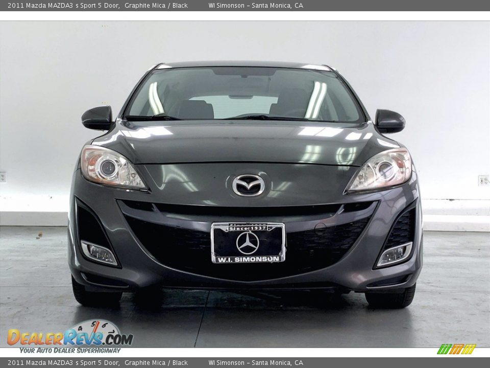 2011 Mazda MAZDA3 s Sport 5 Door Graphite Mica / Black Photo #2