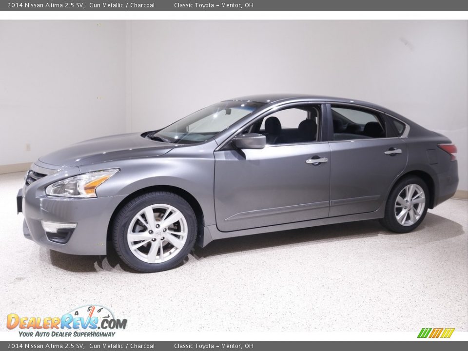 2014 Nissan Altima 2.5 SV Gun Metallic / Charcoal Photo #3