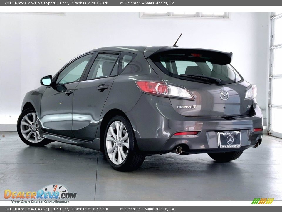 2011 Mazda MAZDA3 s Sport 5 Door Graphite Mica / Black Photo #10