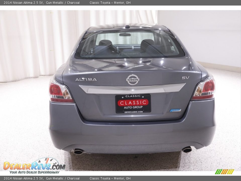 2014 Nissan Altima 2.5 SV Gun Metallic / Charcoal Photo #16