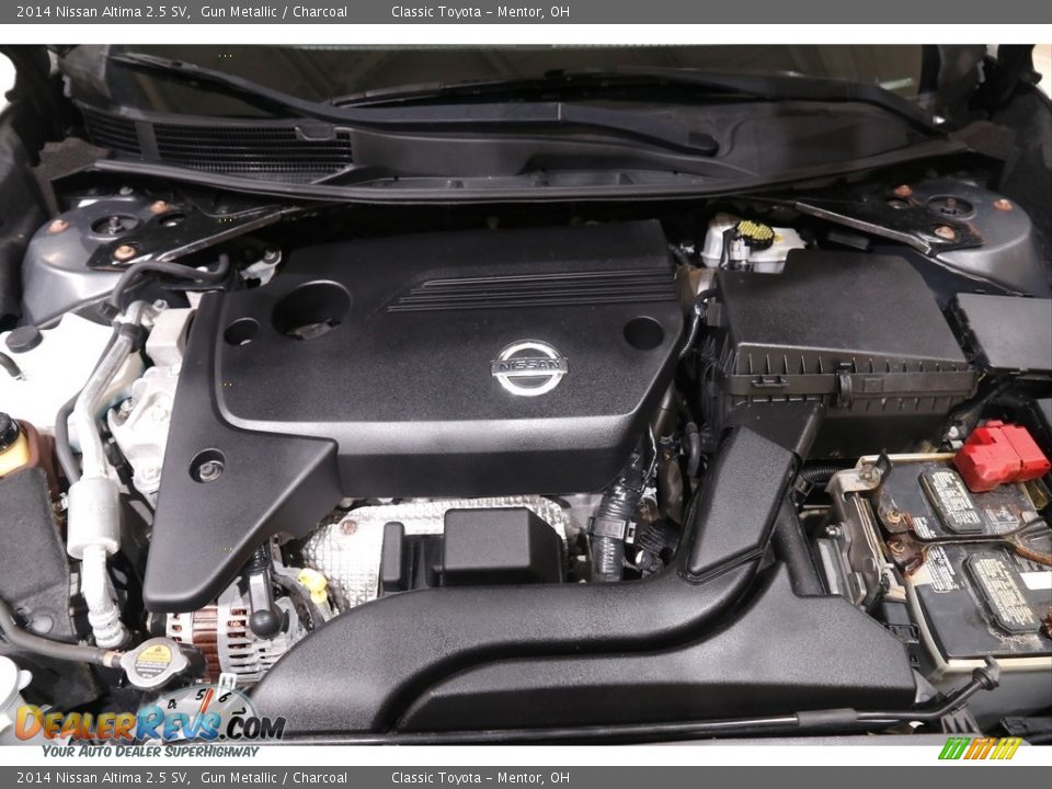 2014 Nissan Altima 2.5 SV Gun Metallic / Charcoal Photo #17
