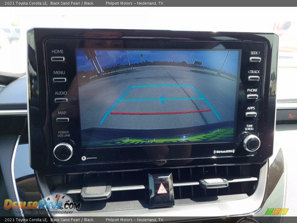 2021 Toyota Corolla LE Black Sand Pearl / Black Photo #17