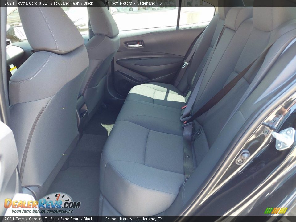 2021 Toyota Corolla LE Black Sand Pearl / Black Photo #21