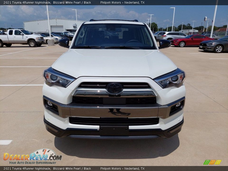 2021 Toyota 4Runner Nightshade Blizzard White Pearl / Black Photo #2